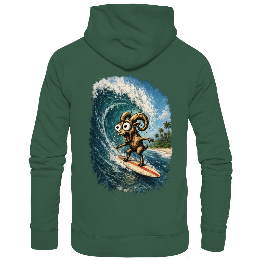 Tiefenblick Urlaub Fun  - Organic Basic Hoodie