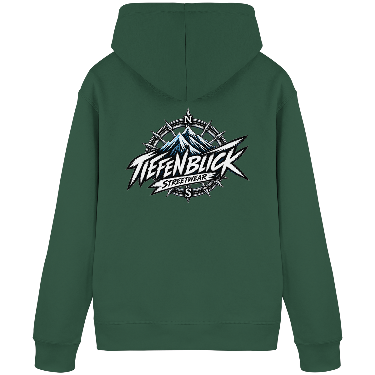 Tiefenblick True North Edition - Organic Basic Hoodie