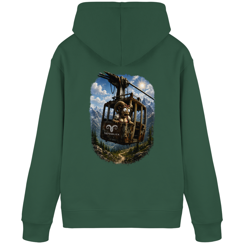 Tiefenblick Gondel Adrenalin Fun - Organic Basic Hoodie
