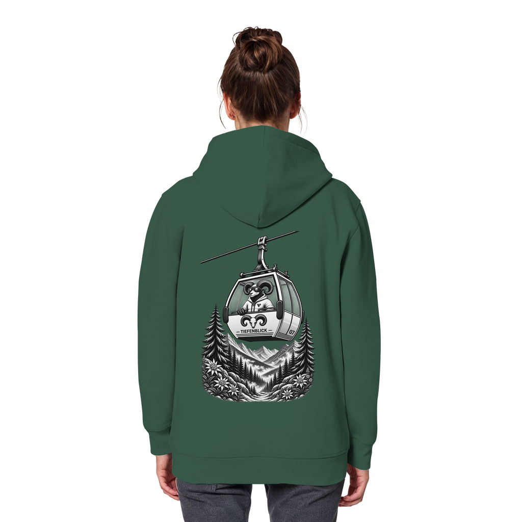 Tiefenblick Gondel Fun  - Organic Basic Hoodie