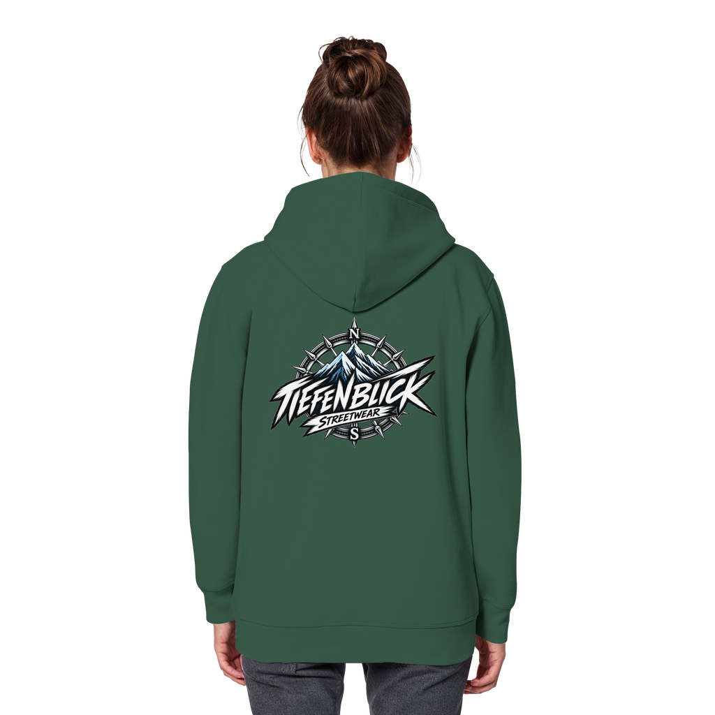 Tiefenblick True North Edition - Organic Basic Hoodie