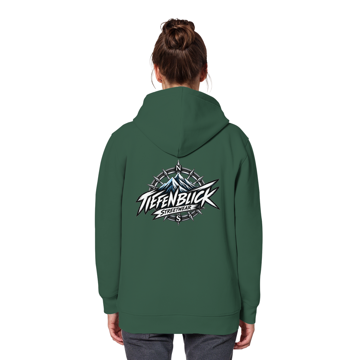 Tiefenblick True North Edition - Organic Basic Hoodie
