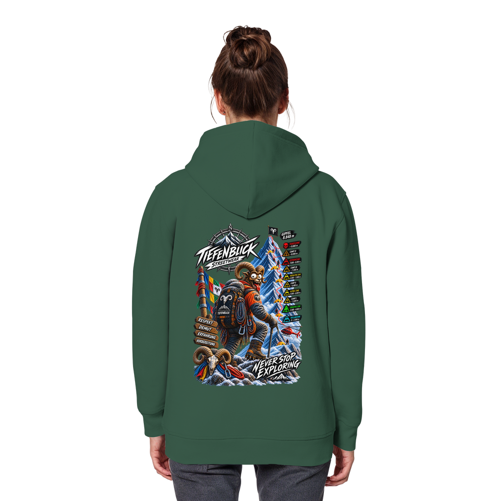Tiefenblick Todeszone Fun - Organic Basic Hoodie