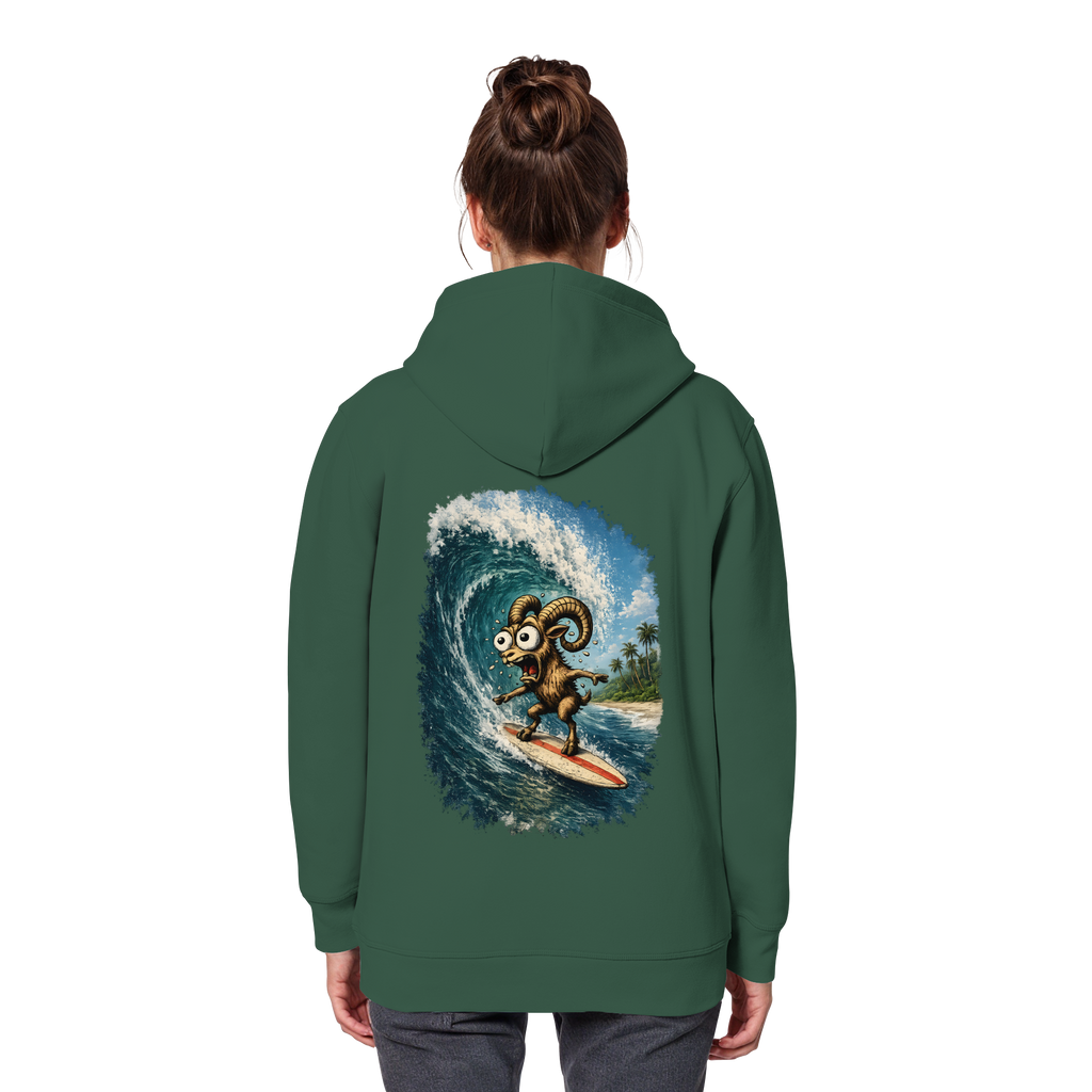 Tiefenblick Urlaub Fun  - Organic Basic Hoodie