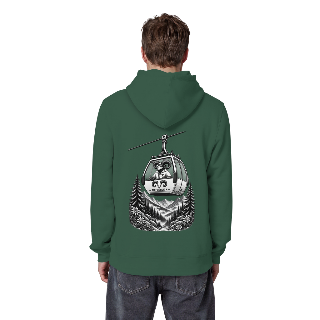 Tiefenblick Gondel Fun  - Organic Basic Hoodie