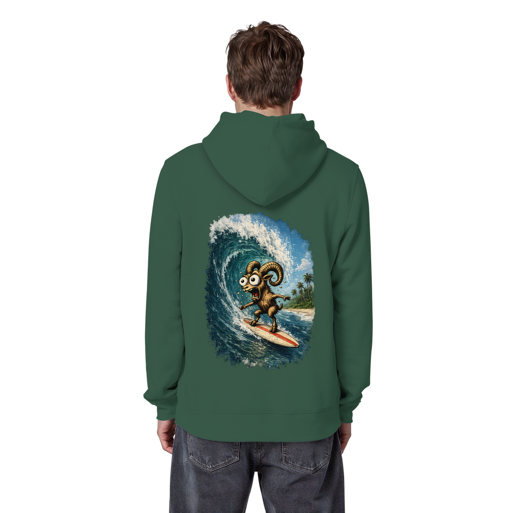 Tiefenblick Urlaub Fun  - Organic Basic Hoodie