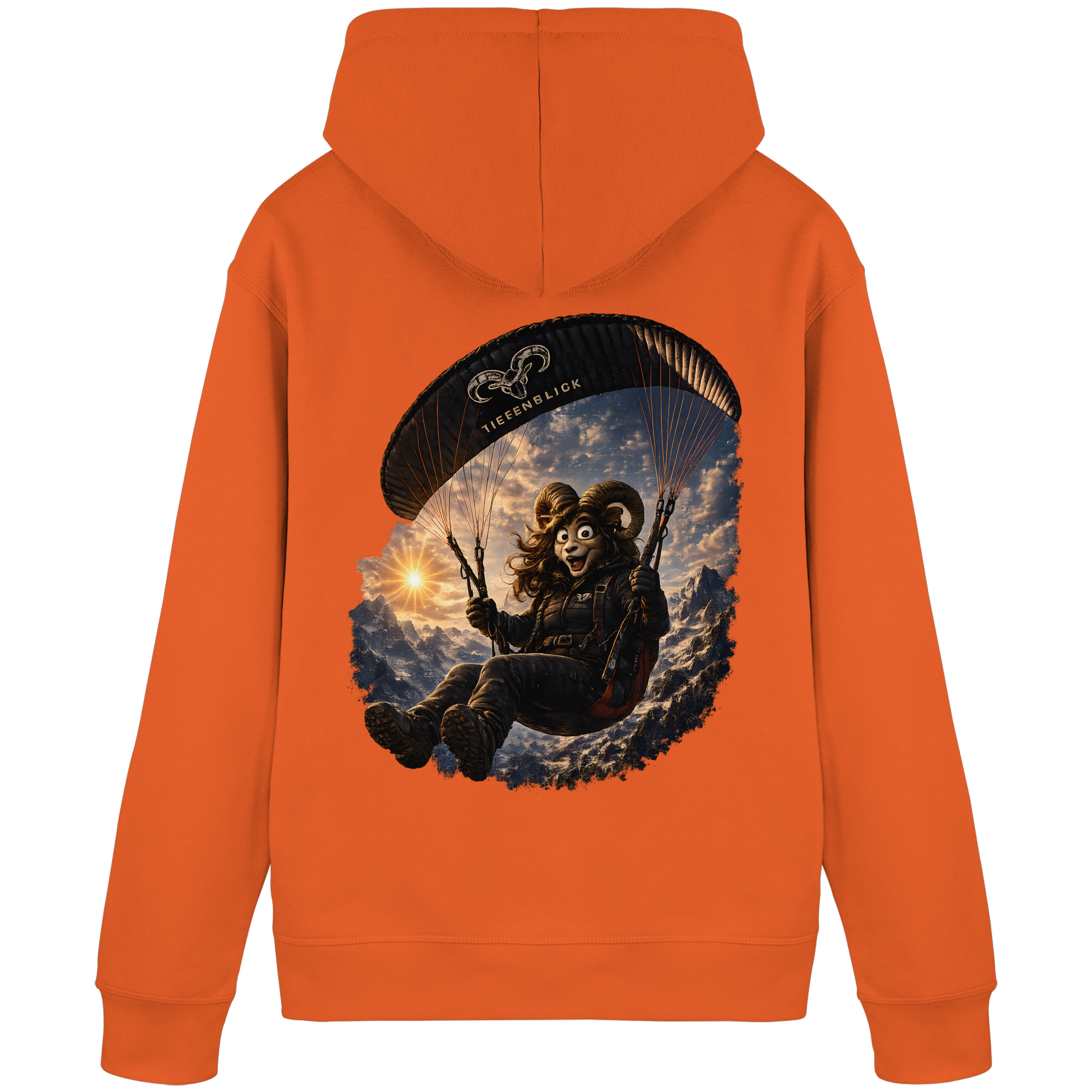 Tiefenblick Paraglider  - Organic Basic Hoodie