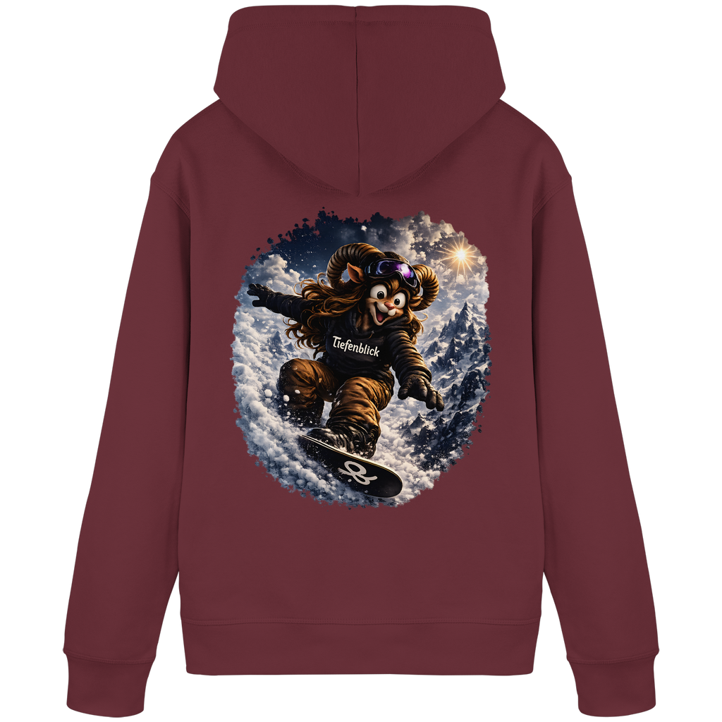 Tiefenblick Ski - Organic Basic Hoodie