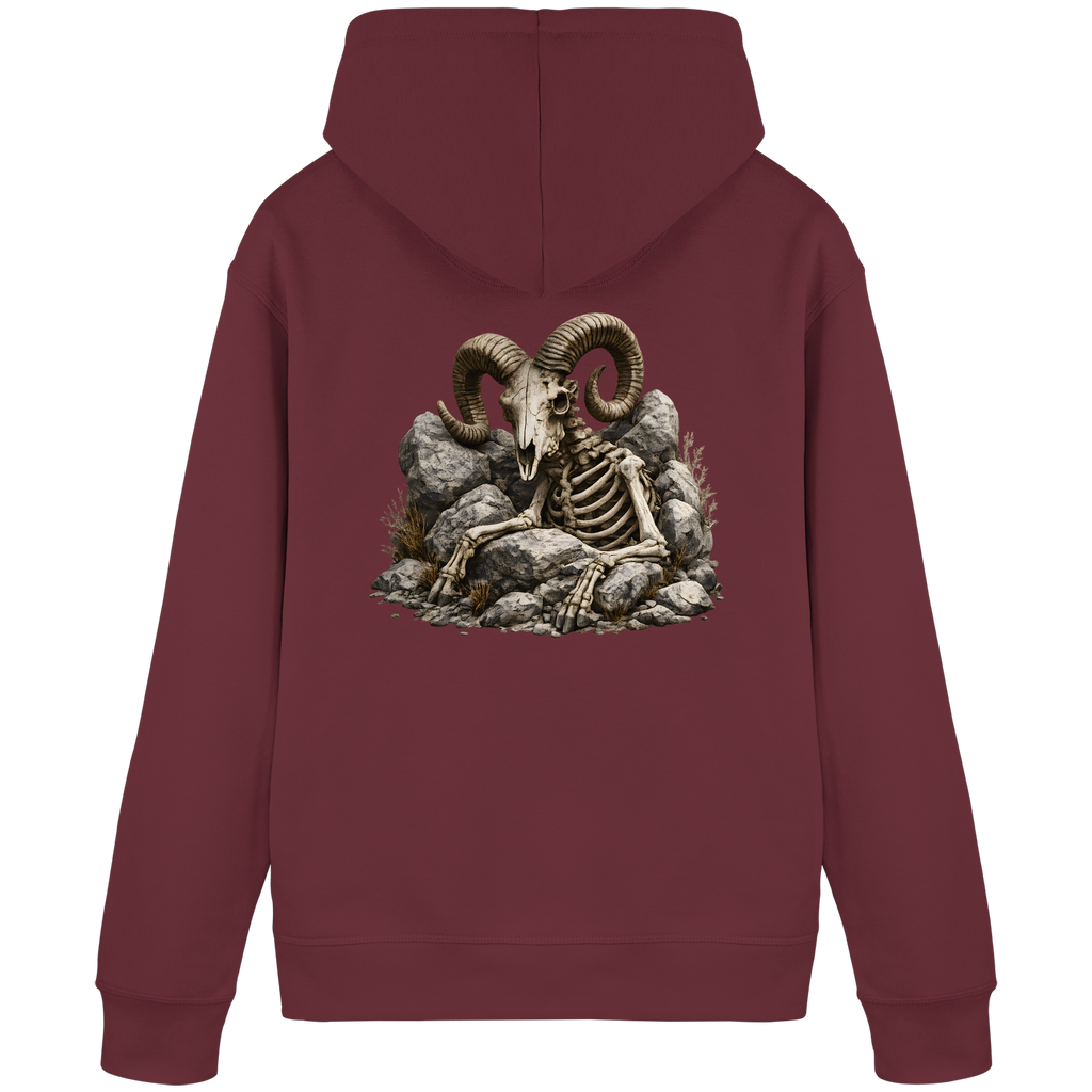 Tiefenblick Skelett Fun - Organic Basic Hoodie