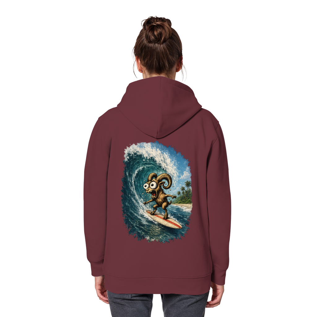 Tiefenblick Urlaub Fun  - Organic Basic Hoodie