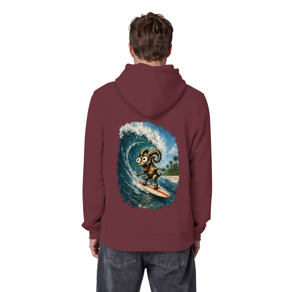 Tiefenblick Urlaub Fun  - Organic Basic Hoodie