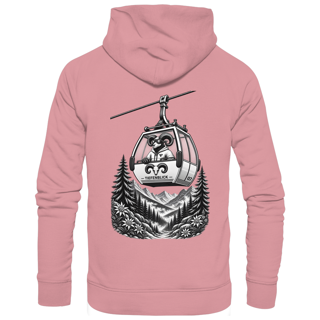 Tiefenblick Gondel Fun  - Organic Basic Hoodie