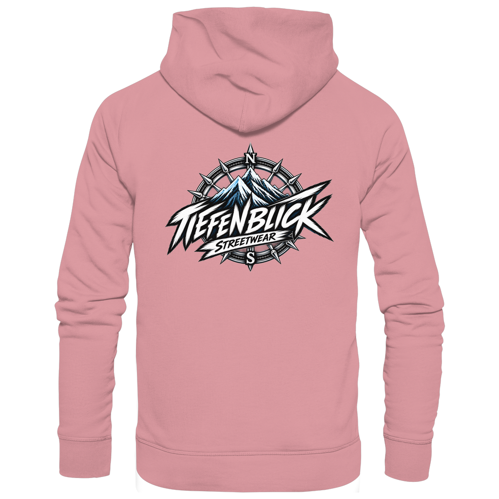 Tiefenblick True North Edition - Organic Basic Hoodie
