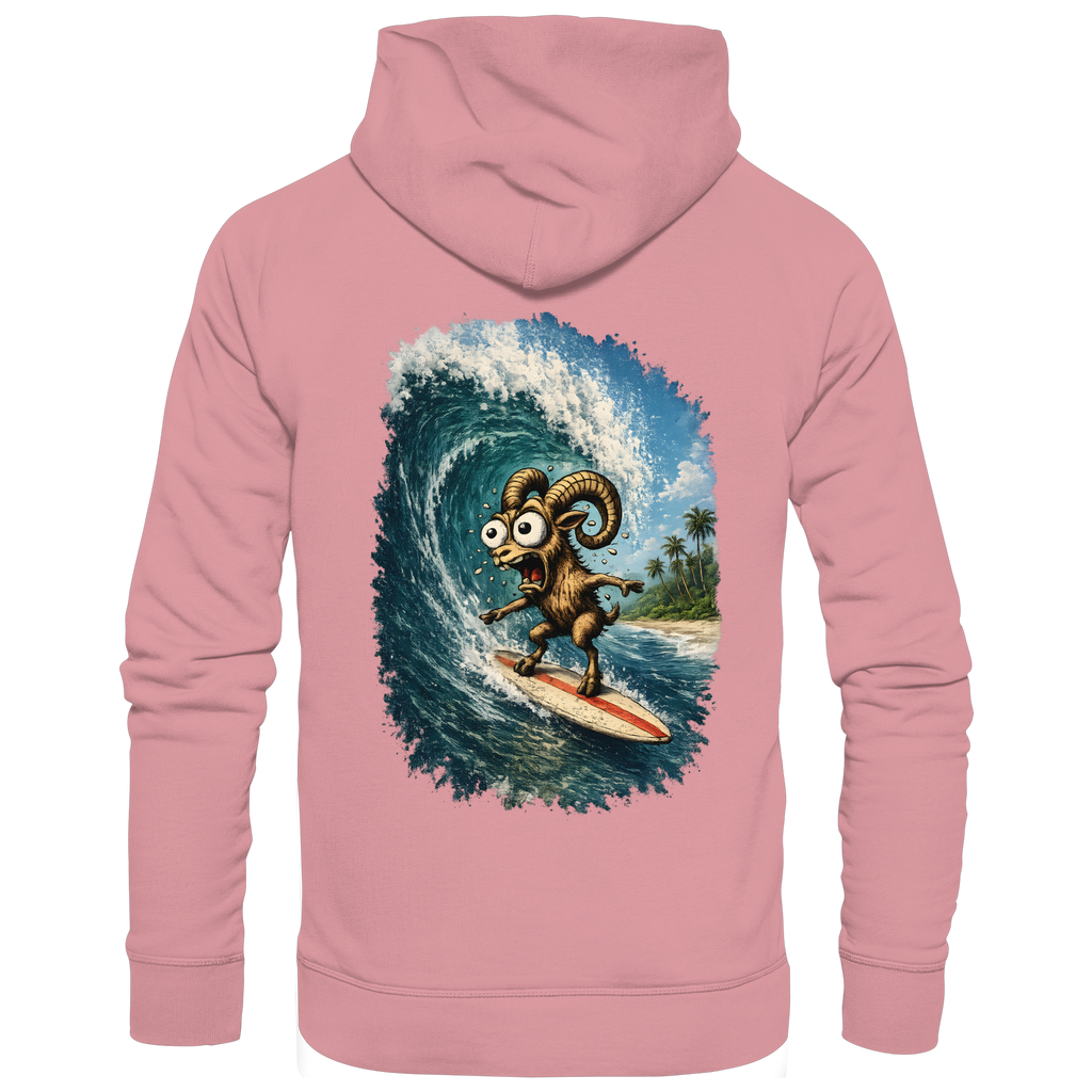 Tiefenblick Urlaub Fun  - Organic Basic Hoodie