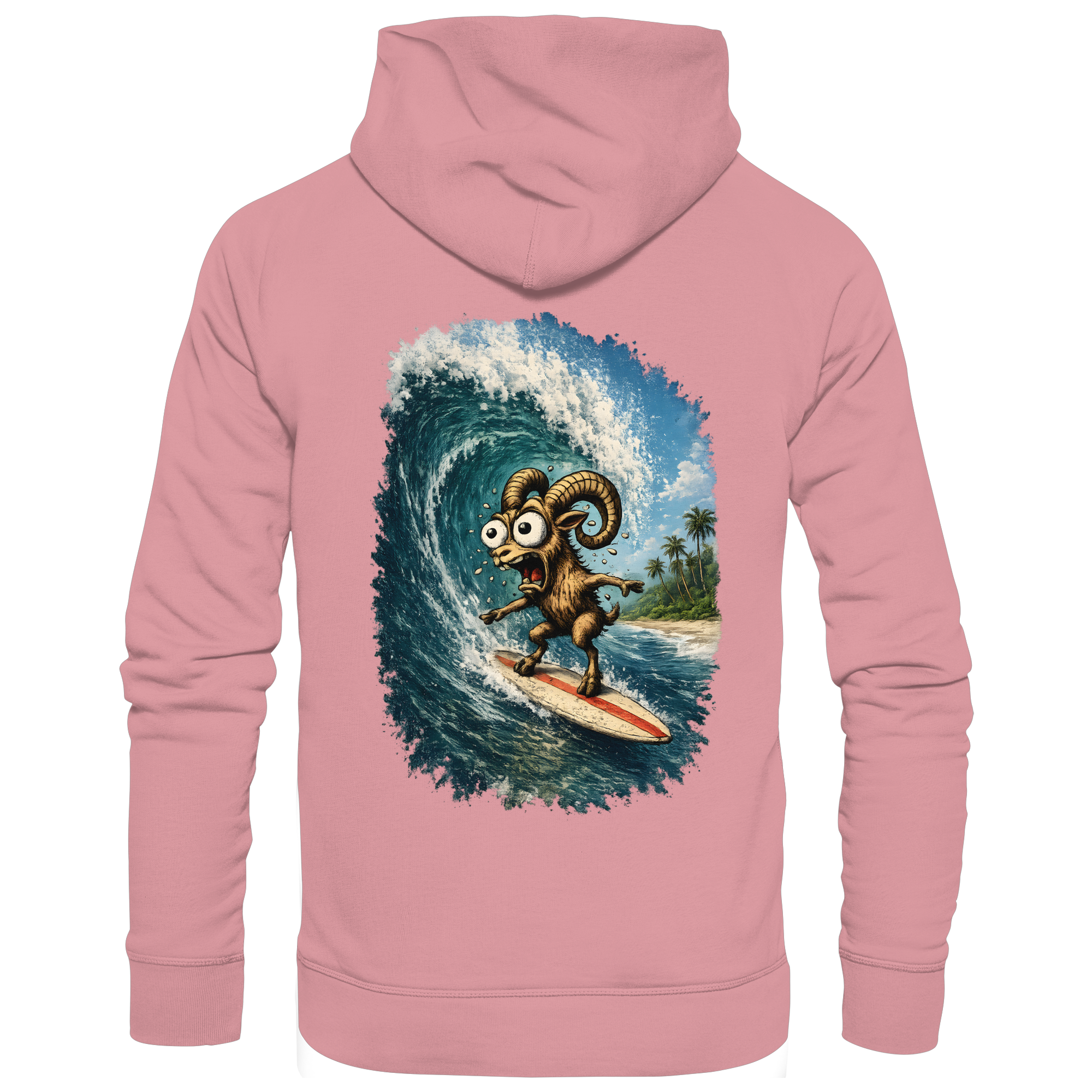 Tiefenblick Urlaub Fun  - Organic Basic Hoodie