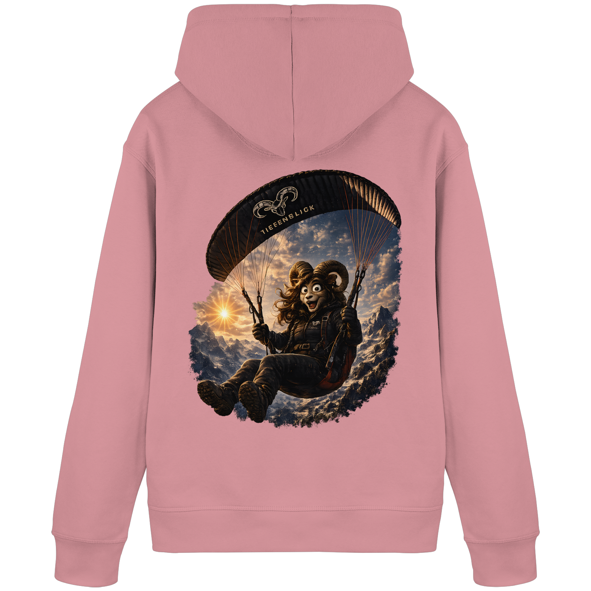 Tiefenblick Paraglider  - Organic Basic Hoodie