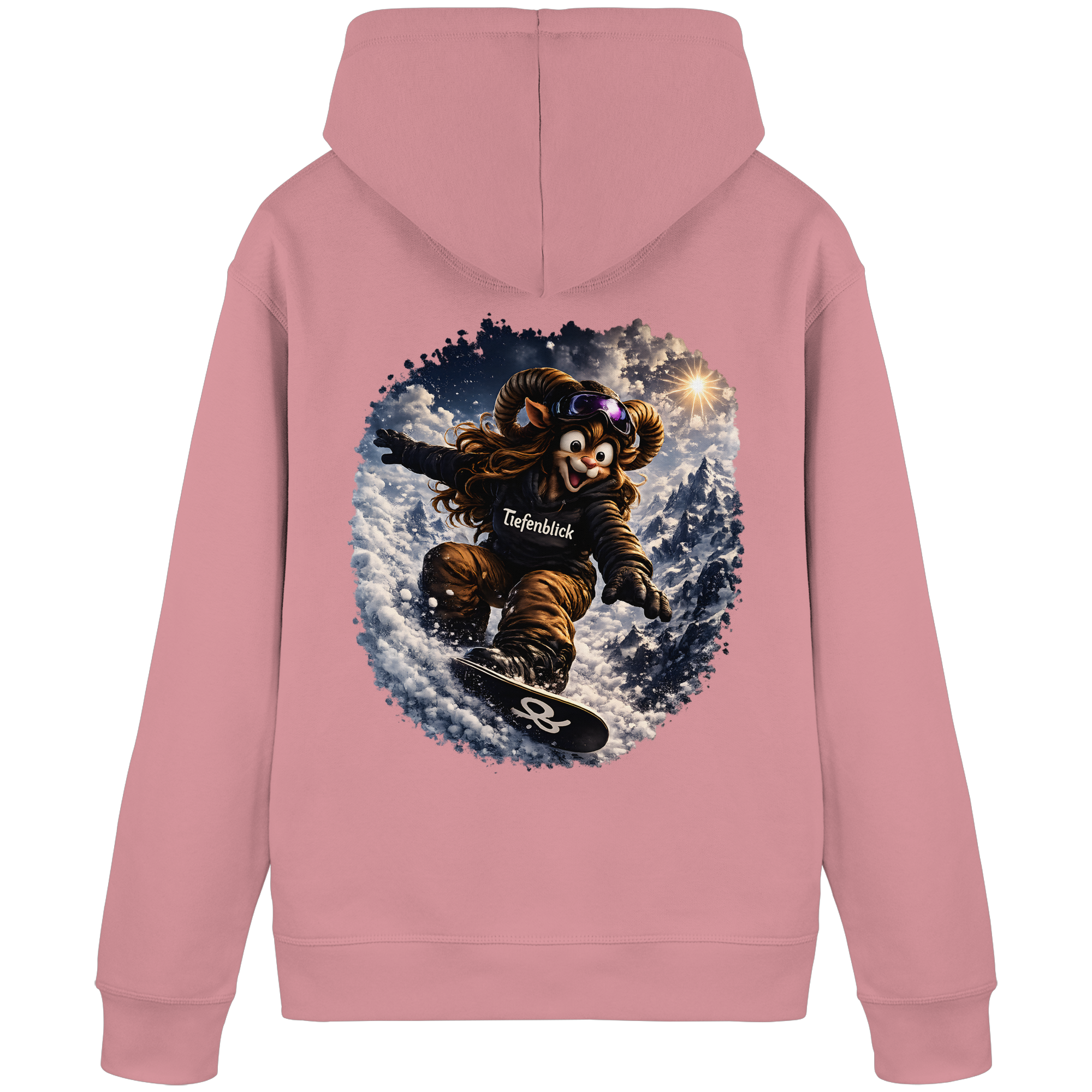 Tiefenblick Ski - Organic Basic Hoodie