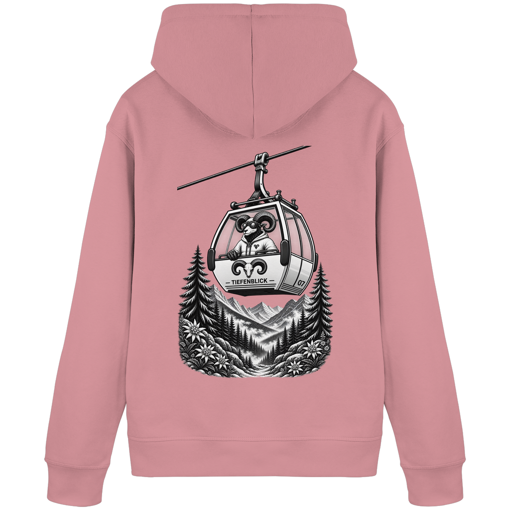 Tiefenblick Gondel Fun  - Organic Basic Hoodie