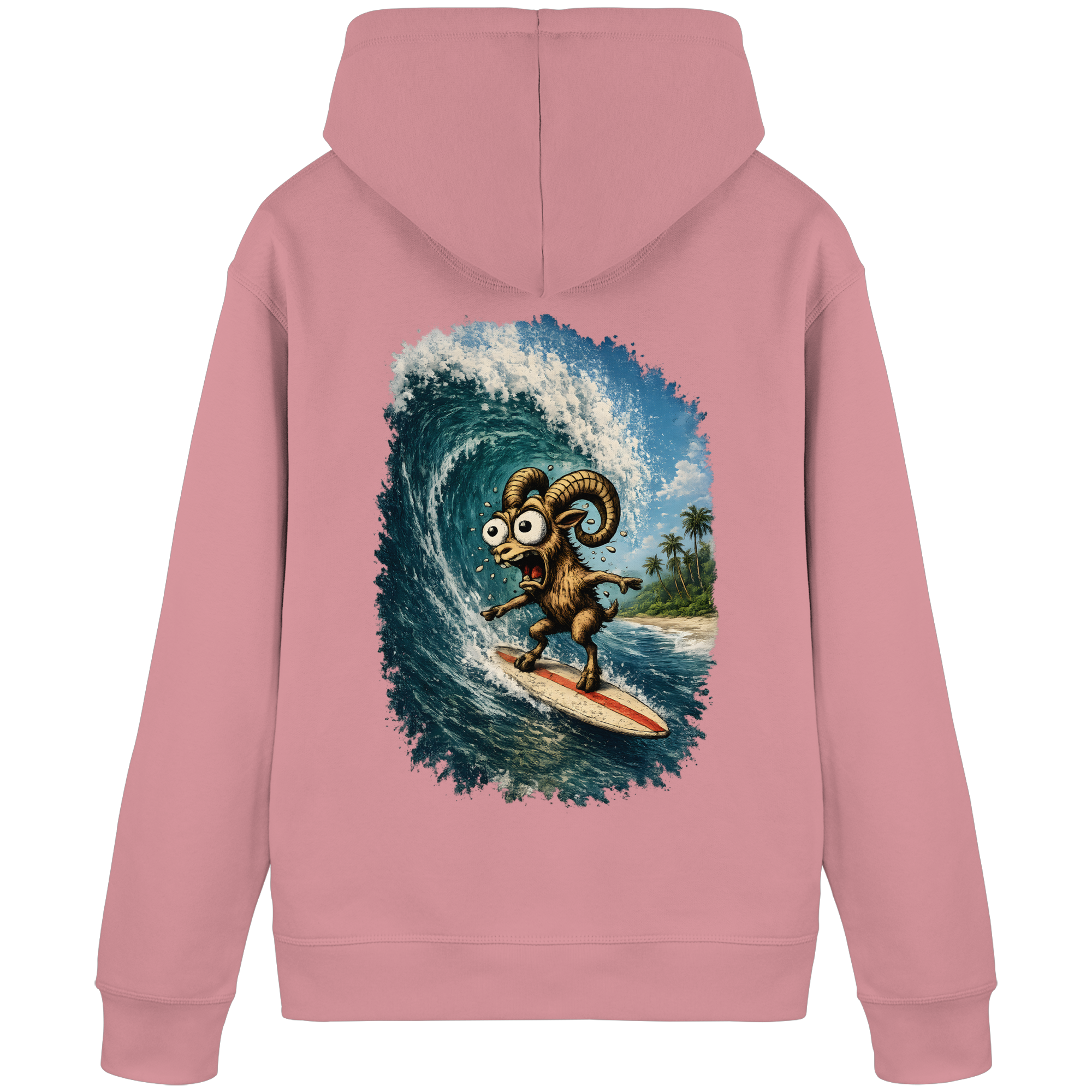 Tiefenblick Urlaub Fun  - Organic Basic Hoodie