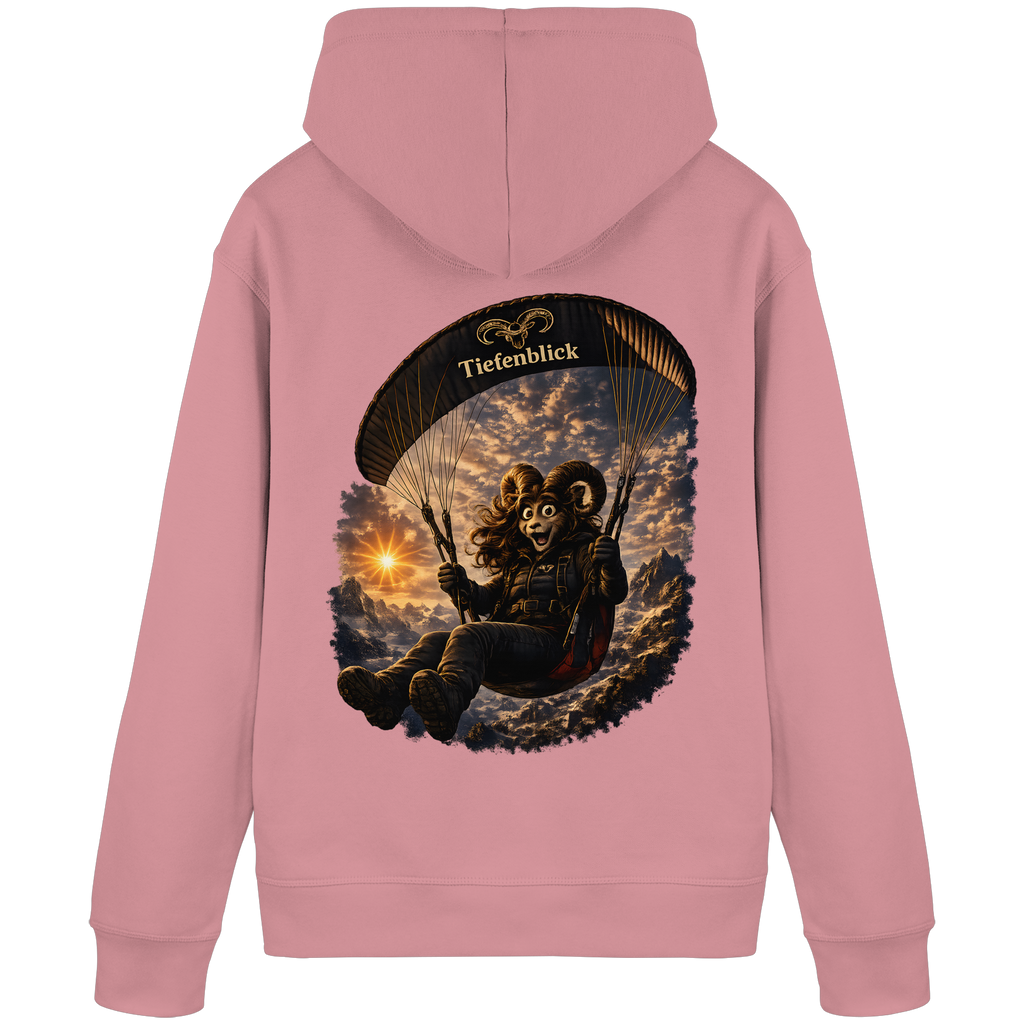 Tiefenblick Paraglider  - Organic Basic Hoodie