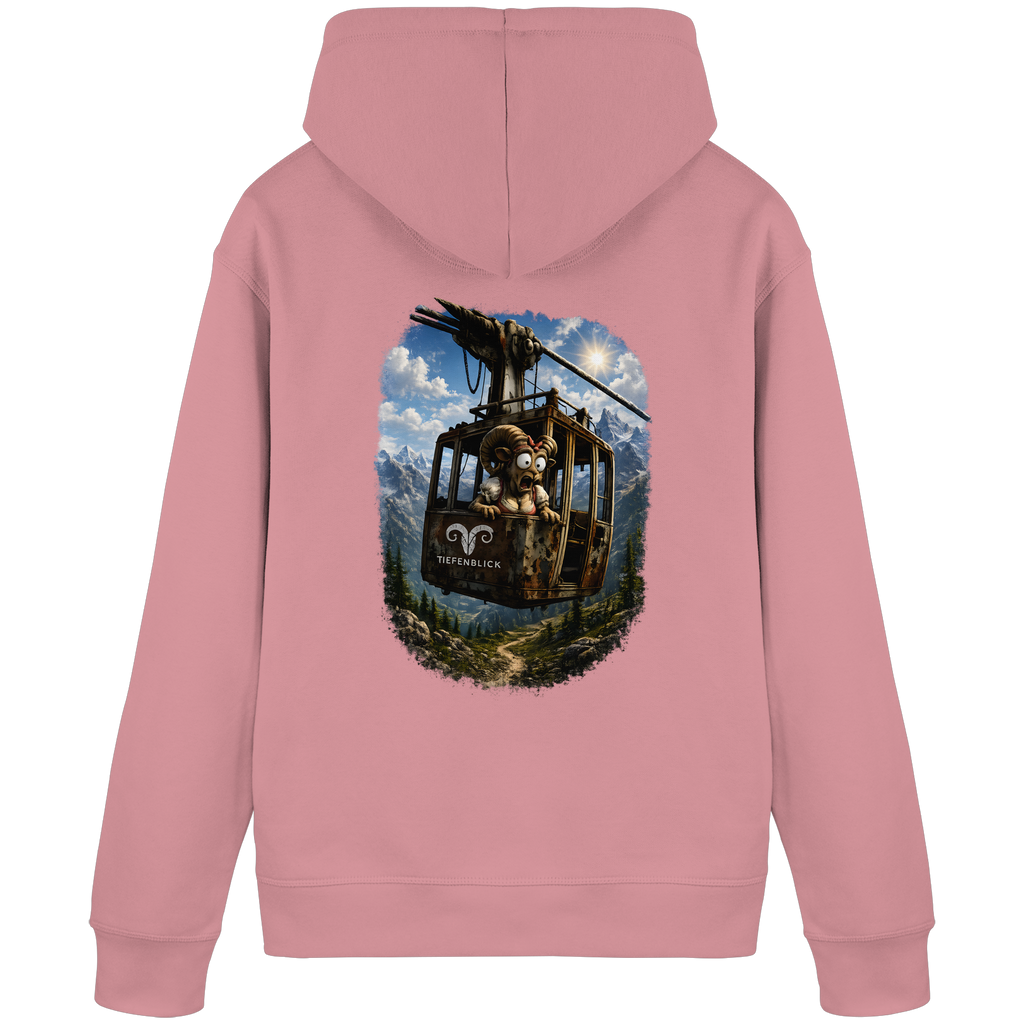Tiefenblick Gondel Adrenalin Fun - Organic Basic Hoodie