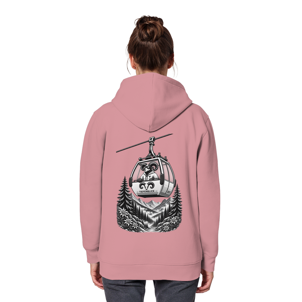 Tiefenblick Gondel Fun  - Organic Basic Hoodie