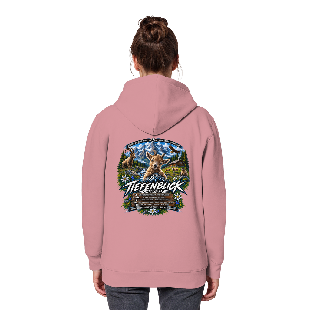 Tiefenblick Respekt Edition - Organic Basic Hoodie