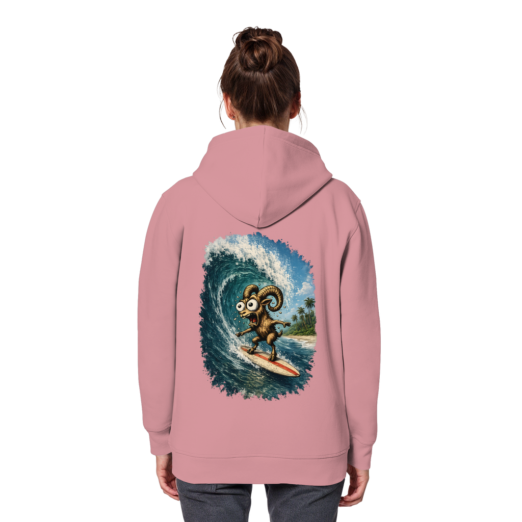 Tiefenblick Urlaub Fun  - Organic Basic Hoodie
