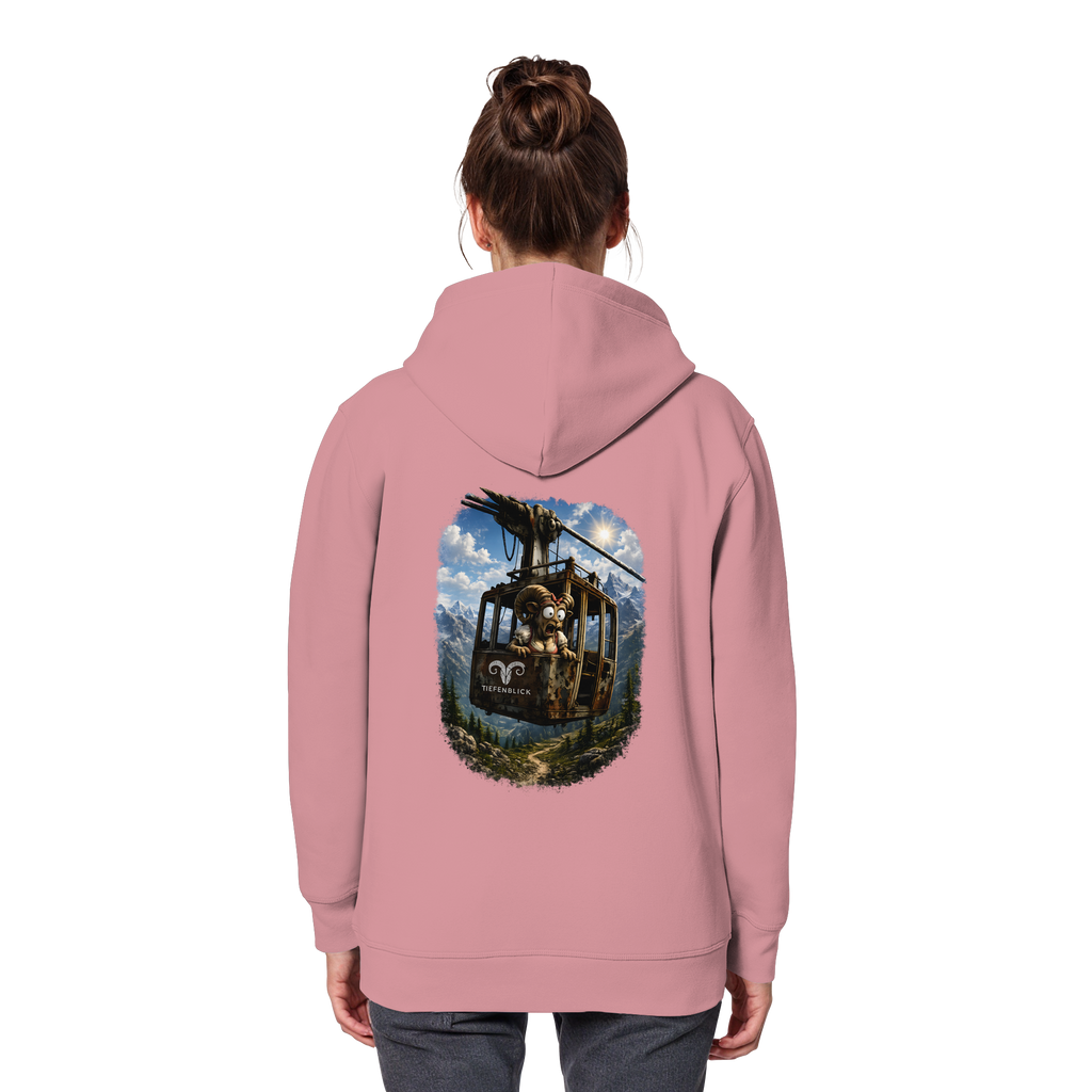 Tiefenblick Gondel Adrenalin Fun - Organic Basic Hoodie