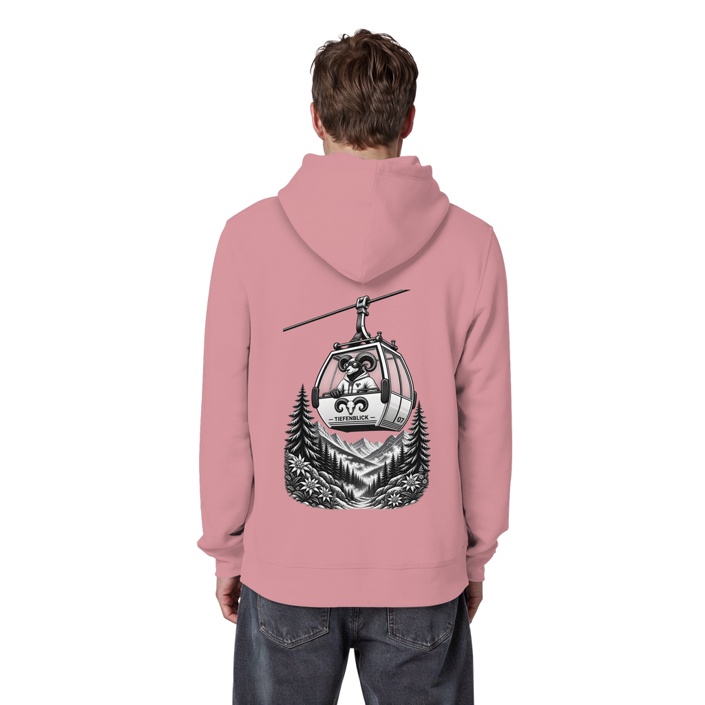 Tiefenblick Gondel Fun  - Organic Basic Hoodie