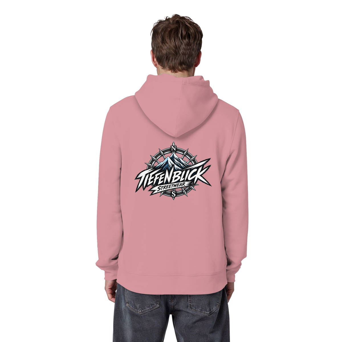 Tiefenblick True North Edition - Organic Basic Hoodie
