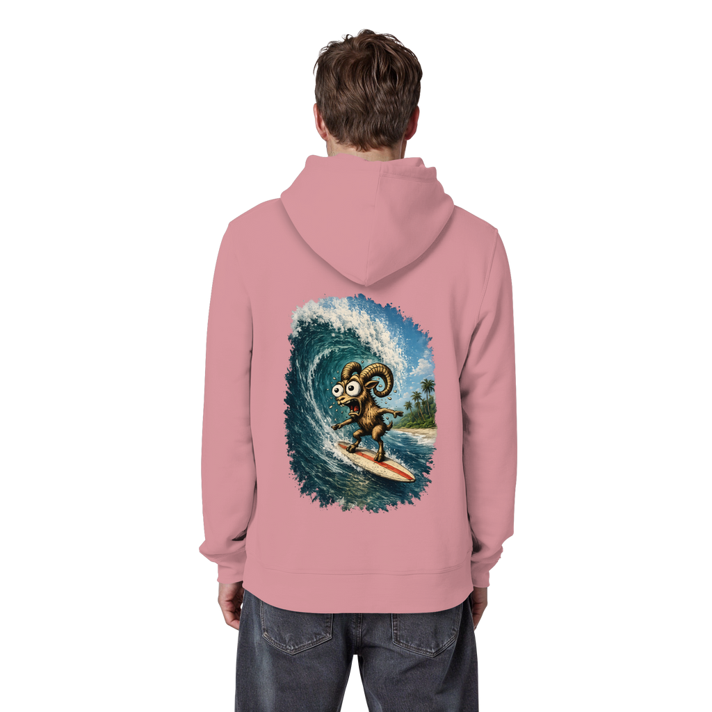 Tiefenblick Urlaub Fun  - Organic Basic Hoodie