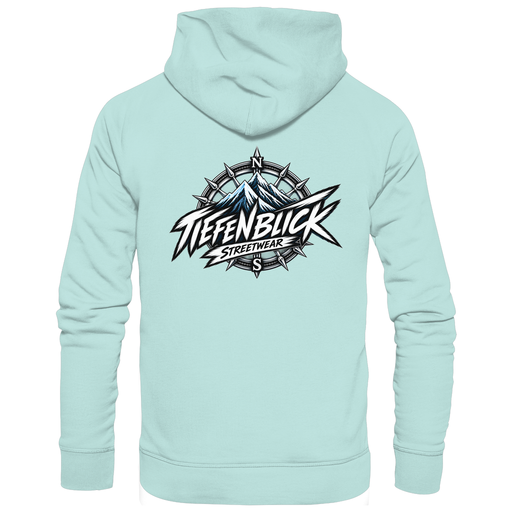 Tiefenblick True North Edition - Organic Basic Hoodie
