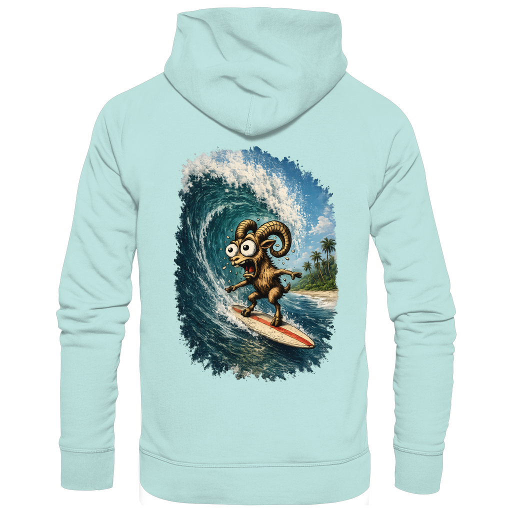 Tiefenblick Urlaub Fun  - Organic Basic Hoodie