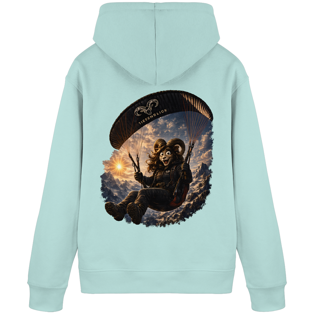 Tiefenblick Paraglider  - Organic Basic Hoodie