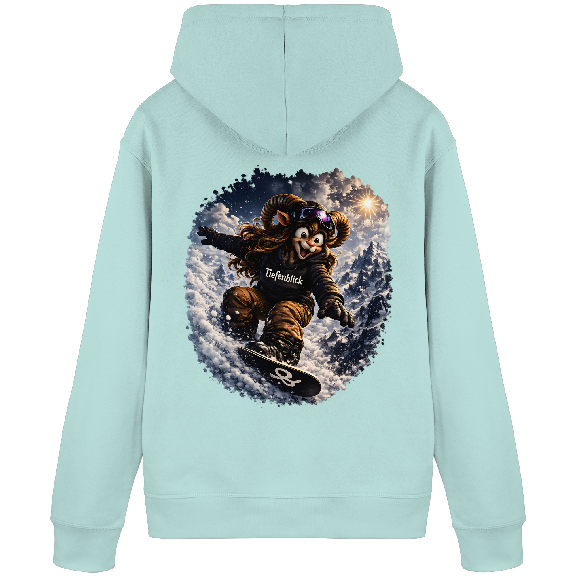 Tiefenblick Ski - Organic Basic Hoodie