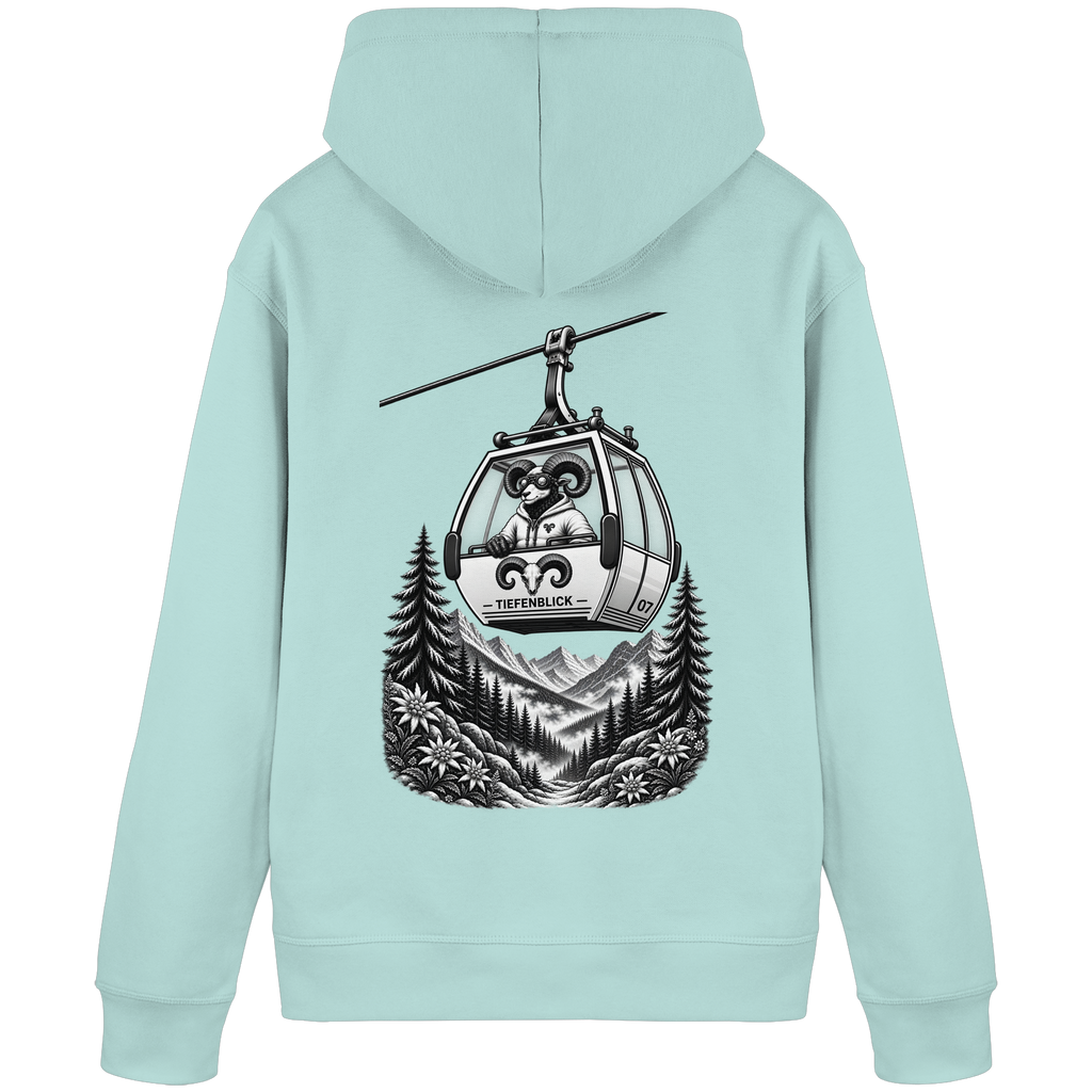 Tiefenblick Gondel Fun  - Organic Basic Hoodie