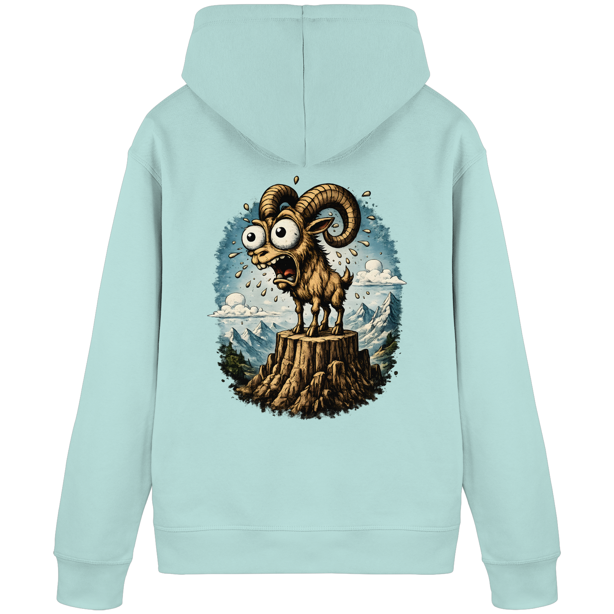 Tiefenblick Tiefe Fun - Organic Basic Hoodie