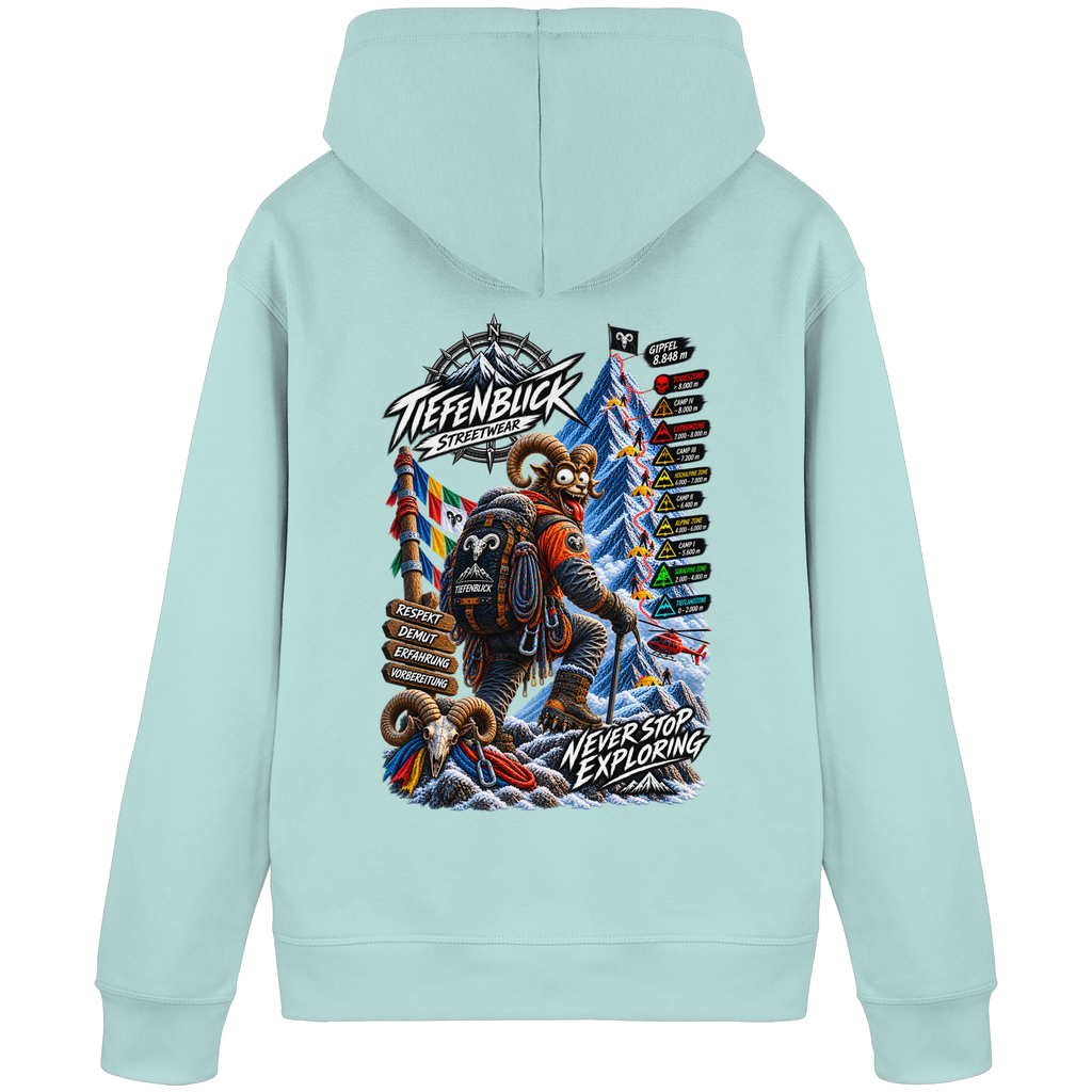 Tiefenblick Todeszone Fun - Organic Basic Hoodie