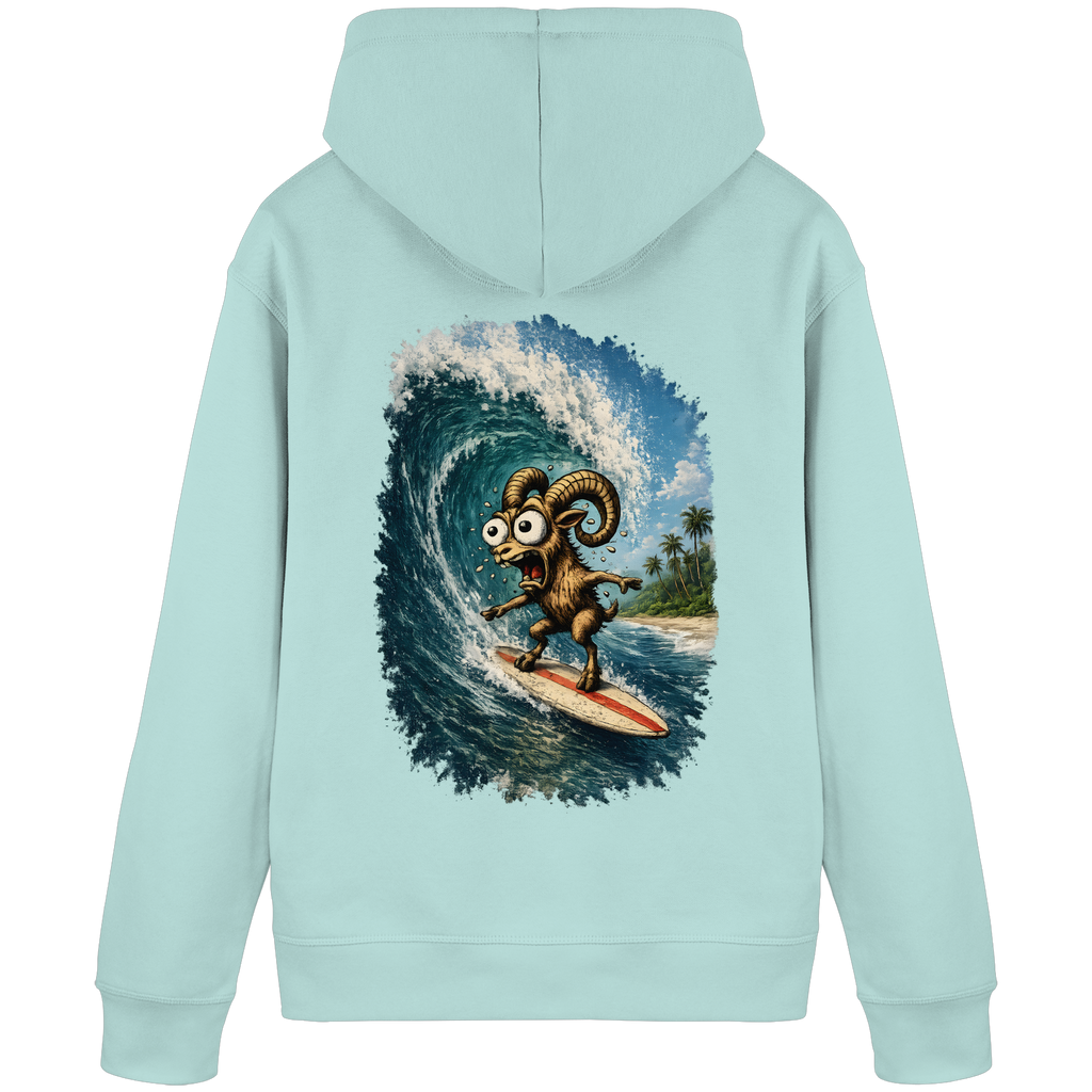 Tiefenblick Urlaub Fun  - Organic Basic Hoodie