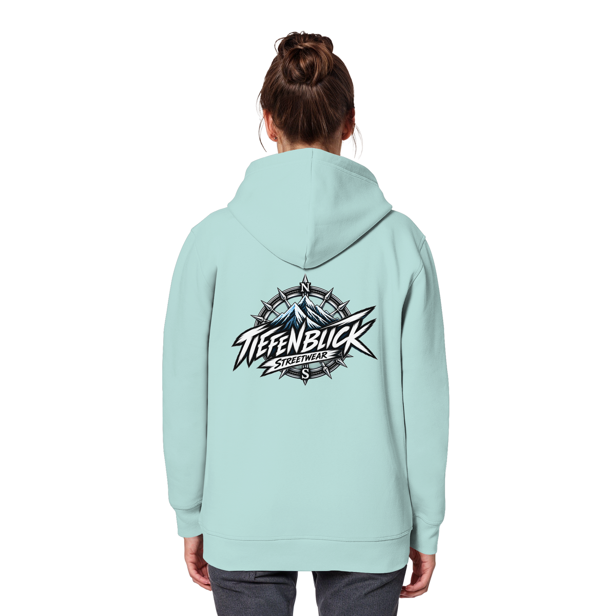 Tiefenblick True North Edition - Organic Basic Hoodie