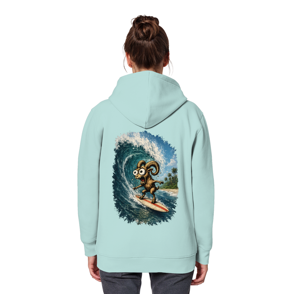 Tiefenblick Urlaub Fun  - Organic Basic Hoodie