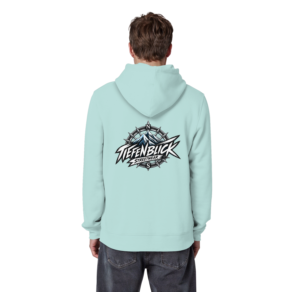 Tiefenblick True North Edition - Organic Basic Hoodie