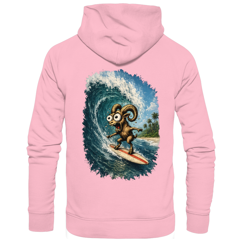 Tiefenblick Urlaub Fun  - Organic Basic Hoodie