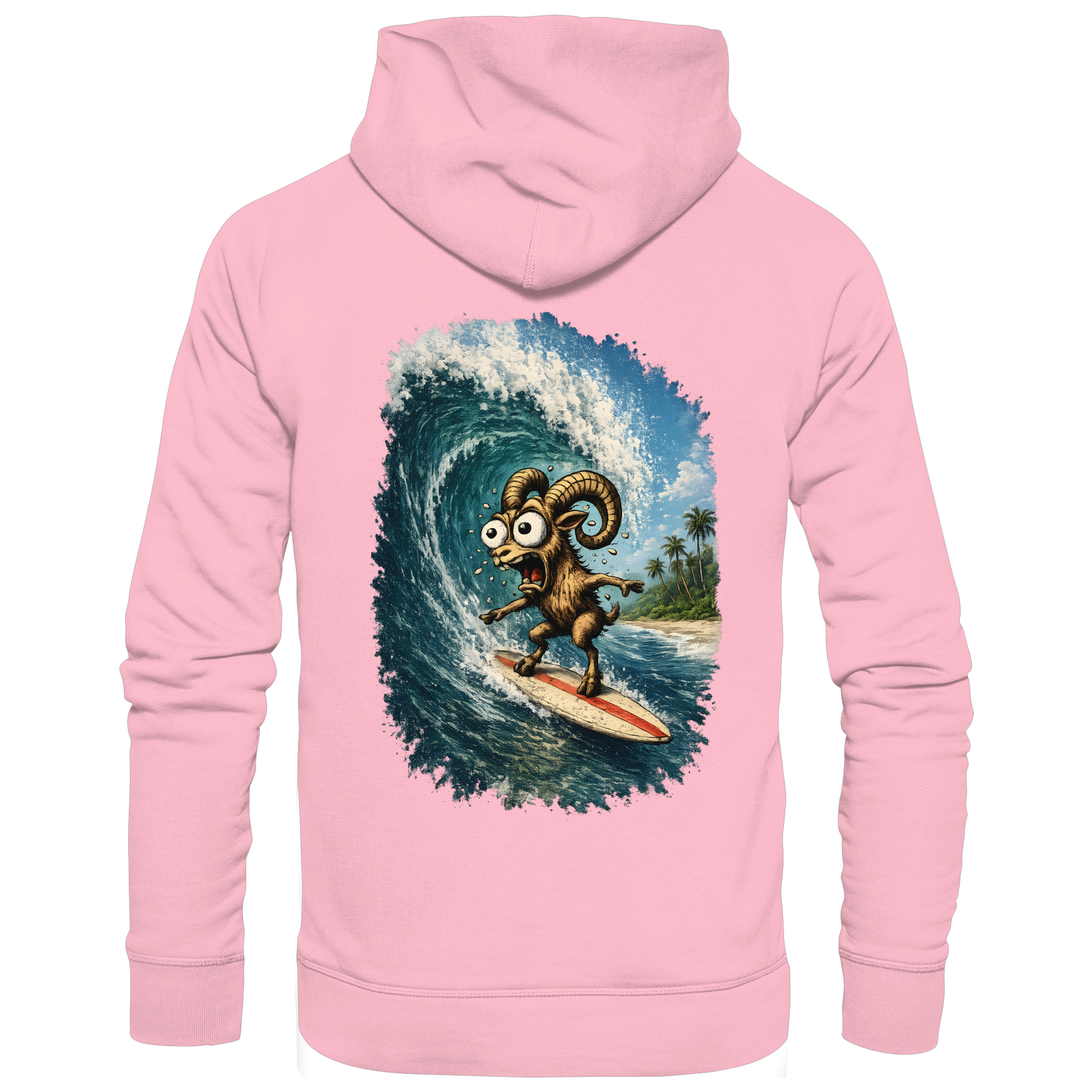 Tiefenblick Urlaub Fun  - Organic Basic Hoodie