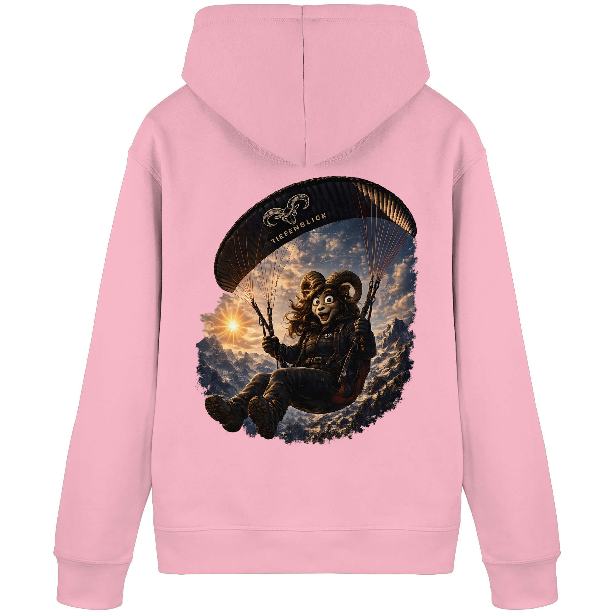 Tiefenblick Paraglider  - Organic Basic Hoodie