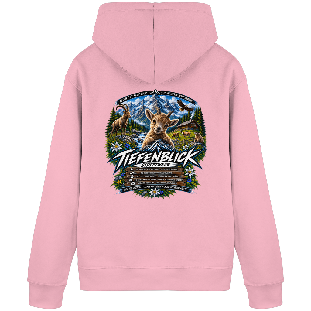Tiefenblick Respekt Edition - Organic Basic Hoodie