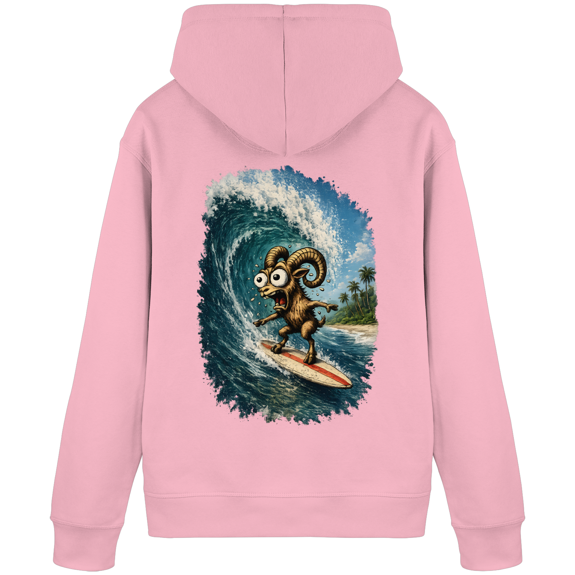Tiefenblick Urlaub Fun  - Organic Basic Hoodie