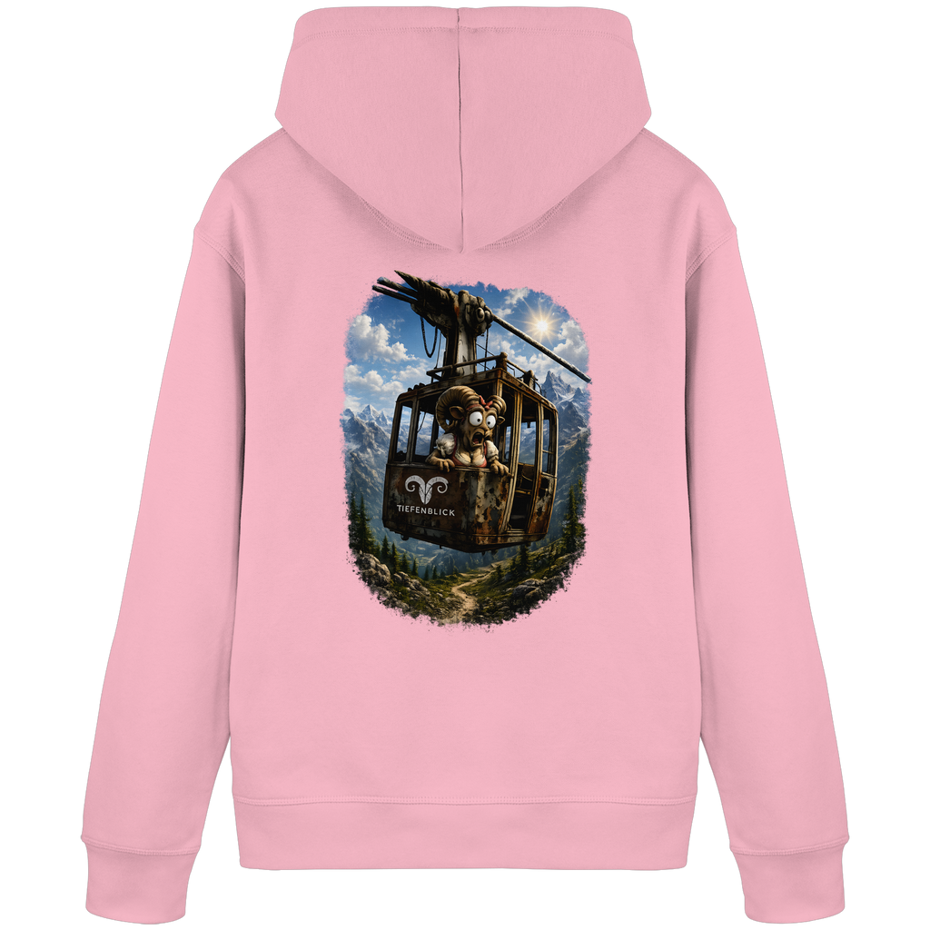 Tiefenblick Gondel Adrenalin Fun - Organic Basic Hoodie