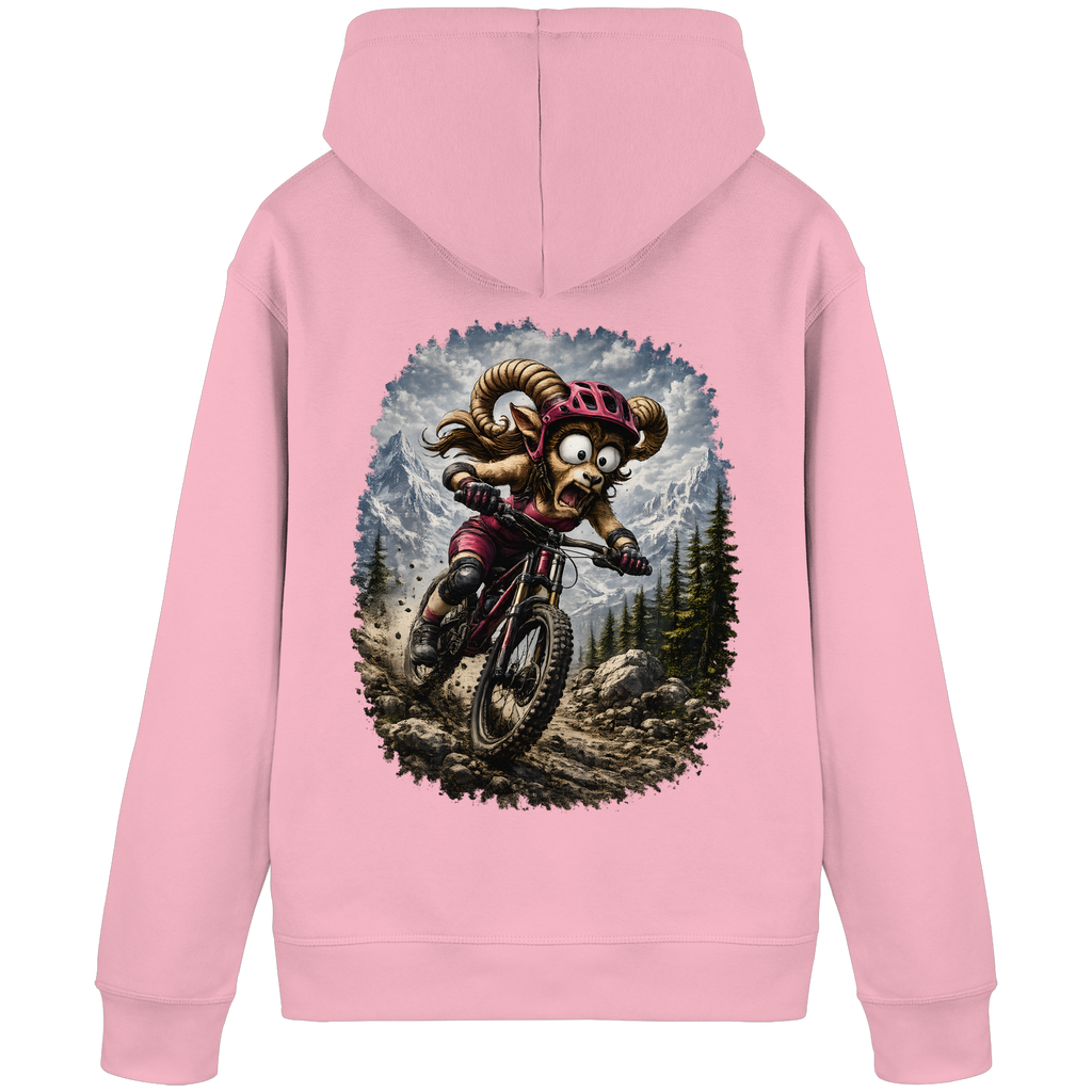 Tiefenblick Downhill - Organic Basic Hoodie